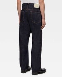 MOMOTARO JEANS #100 Straight Fit Mens Jeans - 11oz Tokuno Blue Selvedge Denim / Zipper | MOMOTARO JEANS Jeans | JEANSTORE