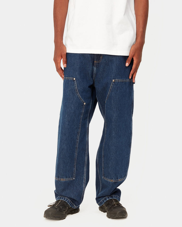 Carhartt WIP Nash Double Knee Pant - Blue Stone Washed – JEANSTORE