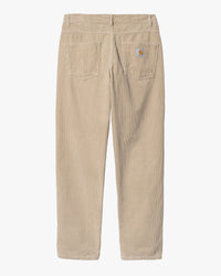 Carhartt WIP Newel Pant Relaxed Tapered Mens Cords - Wall Rinsed | Carhartt WIP Cords | JEANSTORE