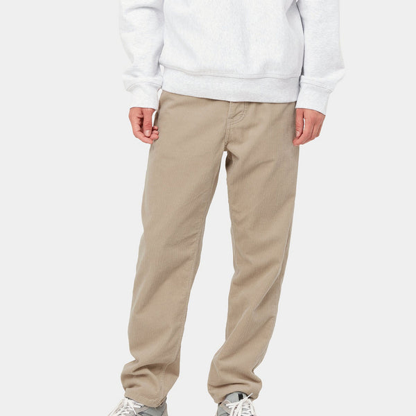 Carhartt WIP Newel Pant Relaxed Tapered Mens Cords - Wall Rinsed | Carhartt WIP Cords | JEANSTORE