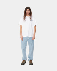 Carhartt WIP Nolan Pant Relaxed Straight Mens Jeans - Blue Bleached | Carhartt WIP Jeans | JEANSTORE