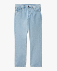 Carhartt WIP Nolan Pant Relaxed Straight Mens Jeans - Blue Bleached | Carhartt WIP Jeans | JEANSTORE