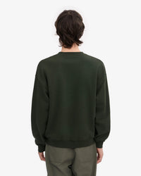 Colorful Standard Organic Oversized Crew Sweat - Hunter Green | Colorful Standard Sweaters & Knitwear | JEANSTORE