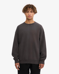Colorful Standard Organic Oversized Crew Sweat - Lava Grey | Colorful Standard Sweaters & Knitwear | JEANSTORE