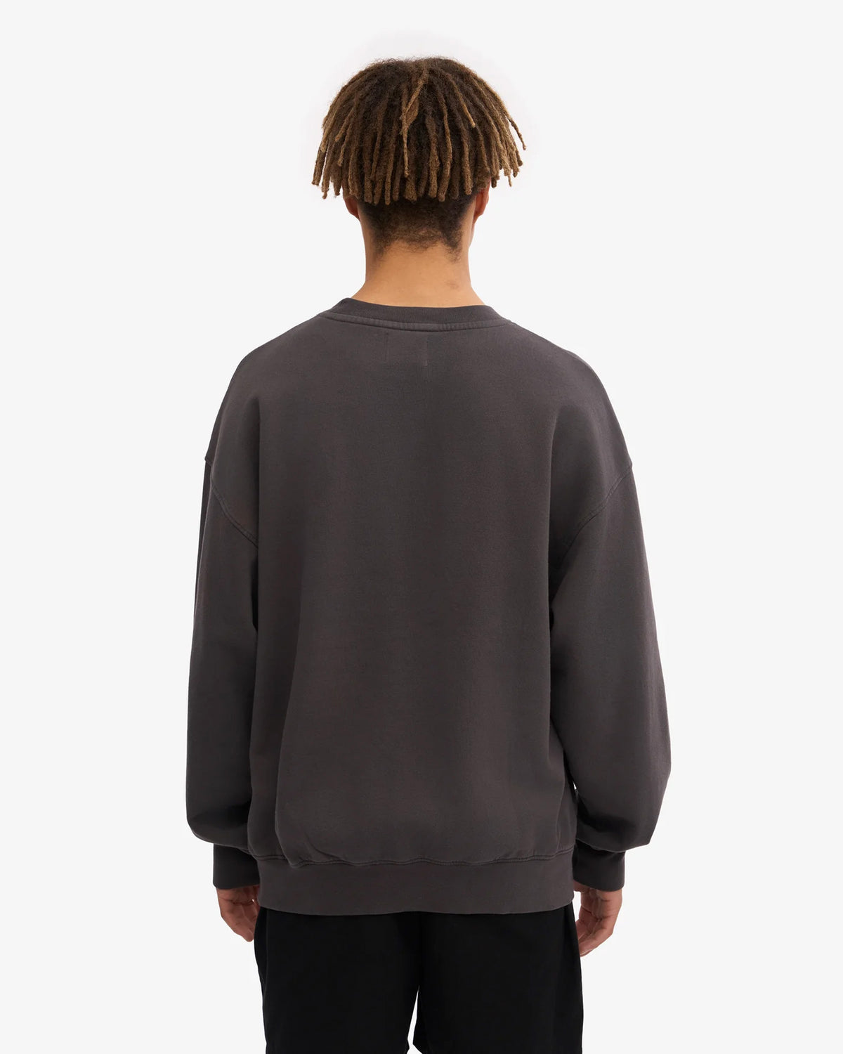 Colorful Standard Organic Oversized Crew Sweat - Lava Grey | Colorful Standard Sweaters & Knitwear | JEANSTORE