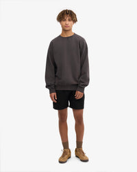 Colorful Standard Organic Oversized Crew Sweat - Lava Grey | Colorful Standard Sweaters & Knitwear | JEANSTORE
