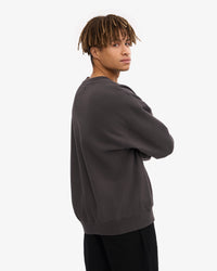 Colorful Standard Organic Oversized Crew Sweat - Lava Grey | Colorful Standard Sweaters & Knitwear | JEANSTORE