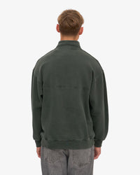 Colorful Standard Organic Quarter Zip Sweater - Midnight Forest