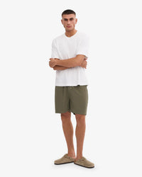 Colorful Standard Organic Twill Shorts - Dusty Olive | Colorful Standard Shorts | JEANSTORE