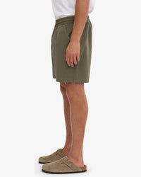 Colorful Standard Organic Twill Shorts - Dusty Olive | Colorful Standard Shorts | JEANSTORE