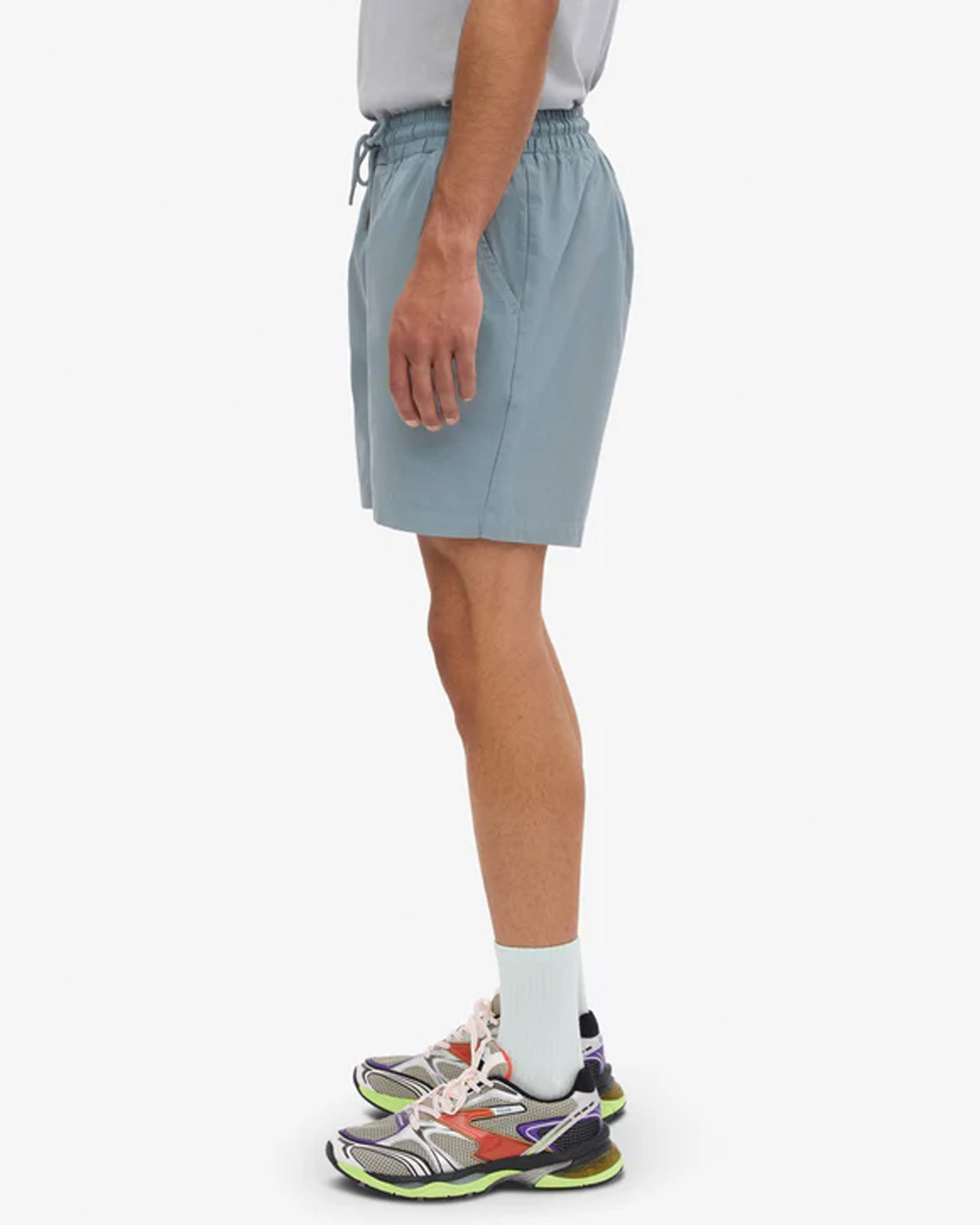 Colorful Standard Organic Twill Shorts - Steel Blue