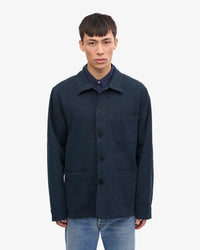 Colorful Standard Organic Workwear Jacket - Navy Blue | Colorful Standard Jackets & Coats | JEANSTORE