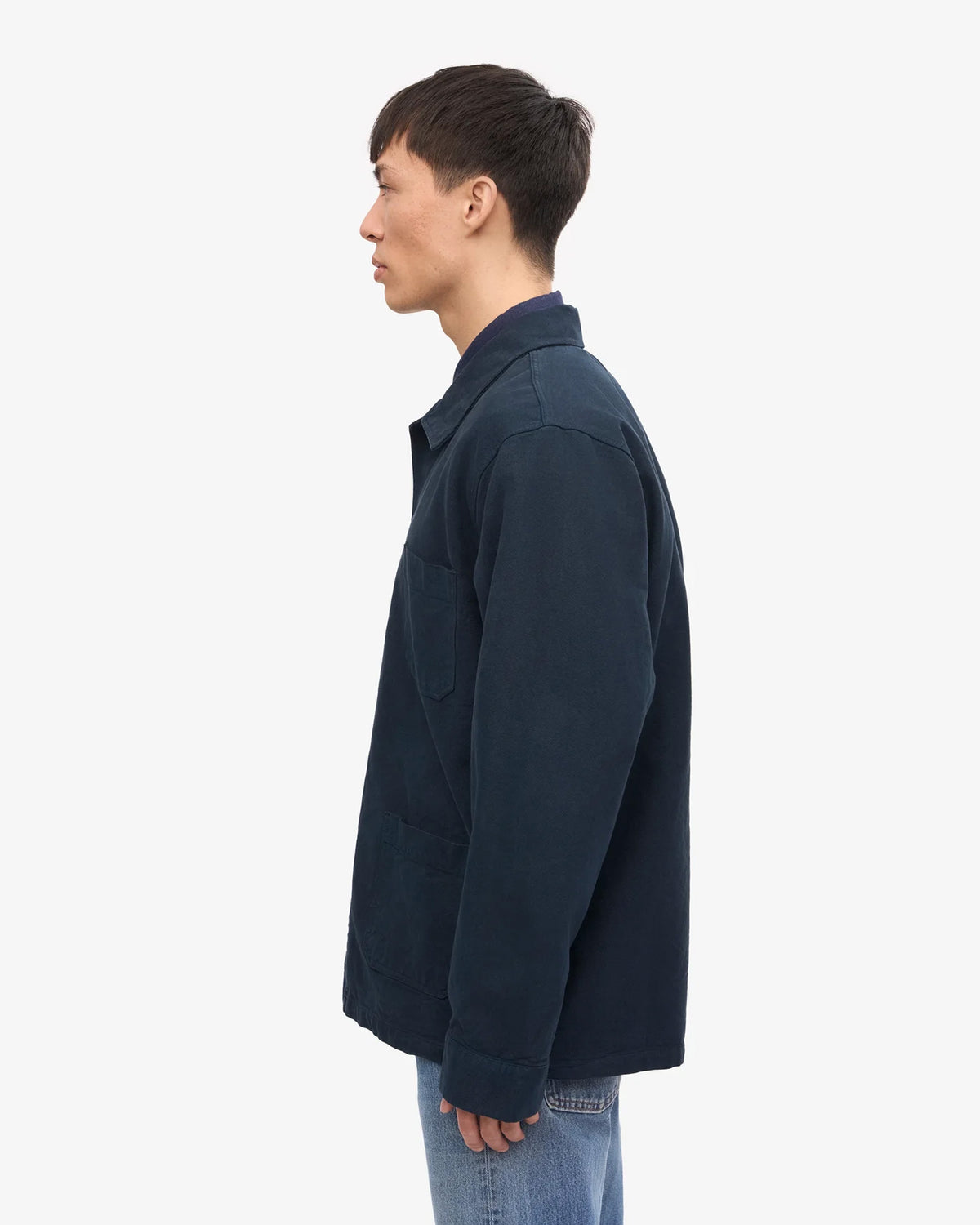 Colorful Standard Organic Workwear Jacket - Navy Blue | Colorful Standard Jackets & Coats | JEANSTORE