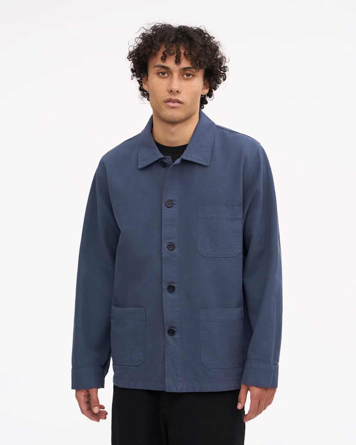 Colorful Standard Organic Workwear Jacket - Petrol Blue | Colorful Standard Jackets & Coats | JEANSTORE