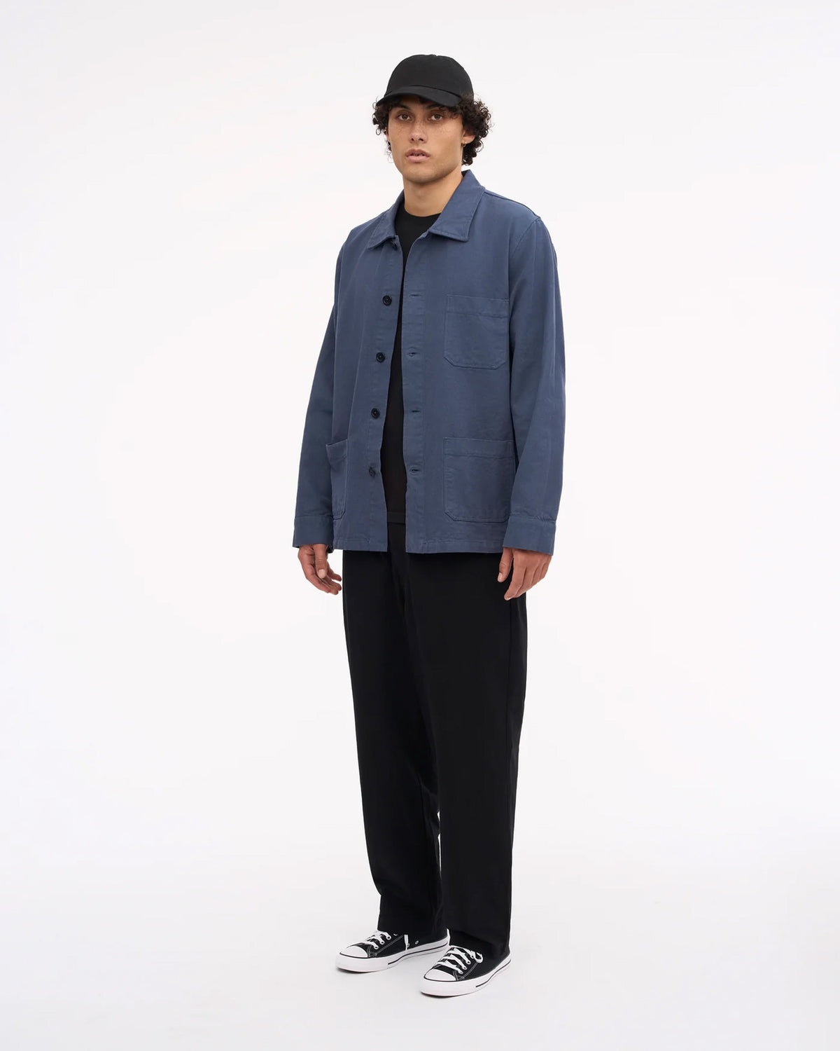 Colorful Standard Organic Workwear Jacket - Petrol Blue | Colorful Standard Jackets & Coats | JEANSTORE