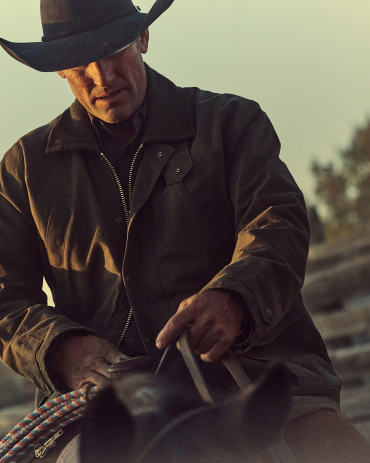 Filson Tin Cloth Field Jacket - Otter Green