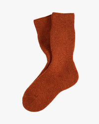 Thunders Love Outdoor Collection Recycled Wool Socks - Orange