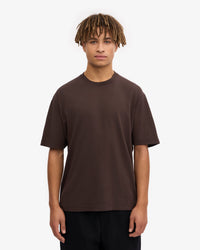 Colorful Standard Oversized Organic Tee - Coffee Brown | Colorful Standard T Shirts | JEANSTORE