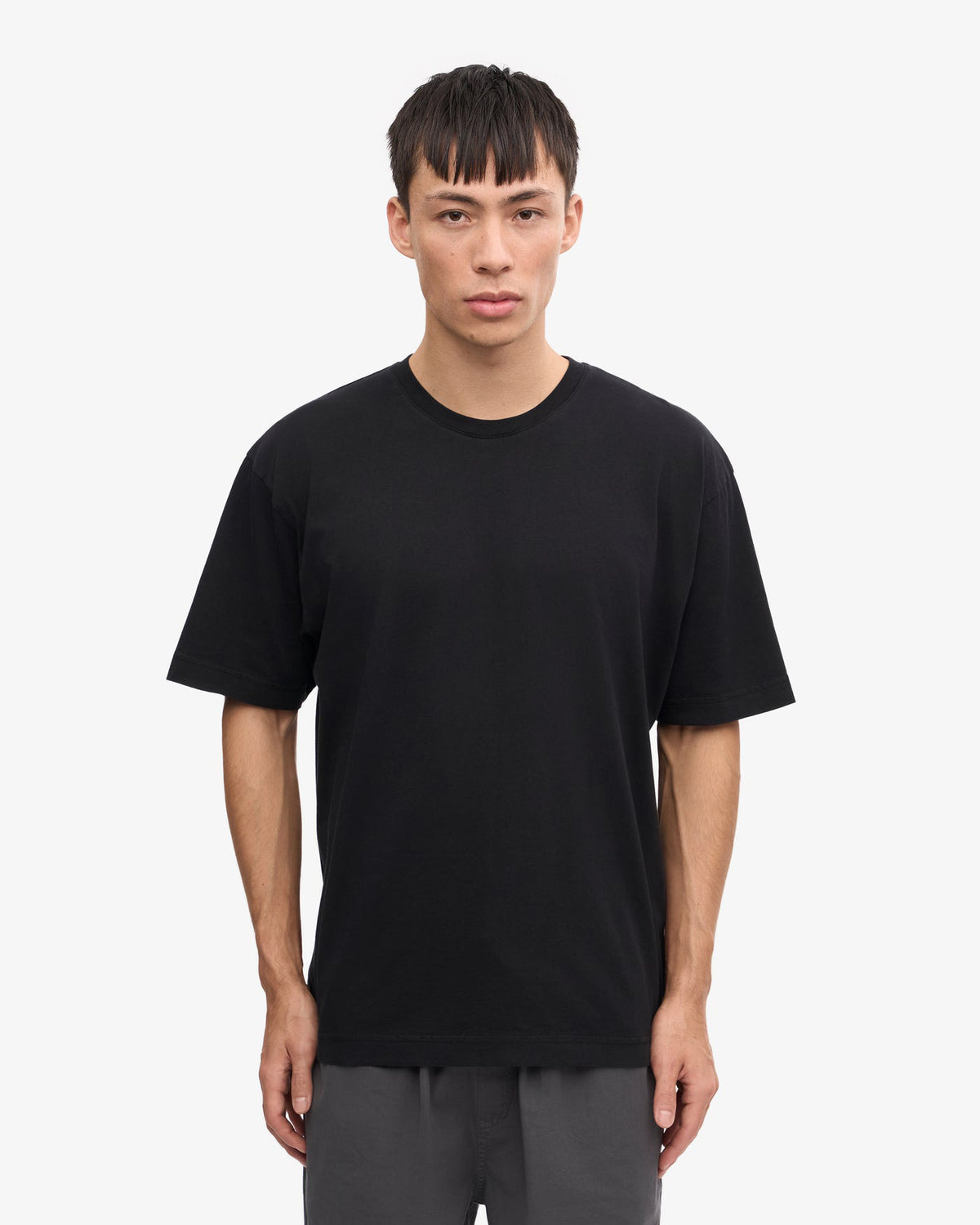 Colorful Standard Oversized Organic Tee - Deep Black | Colorful Standard T Shirts | JEANSTORE