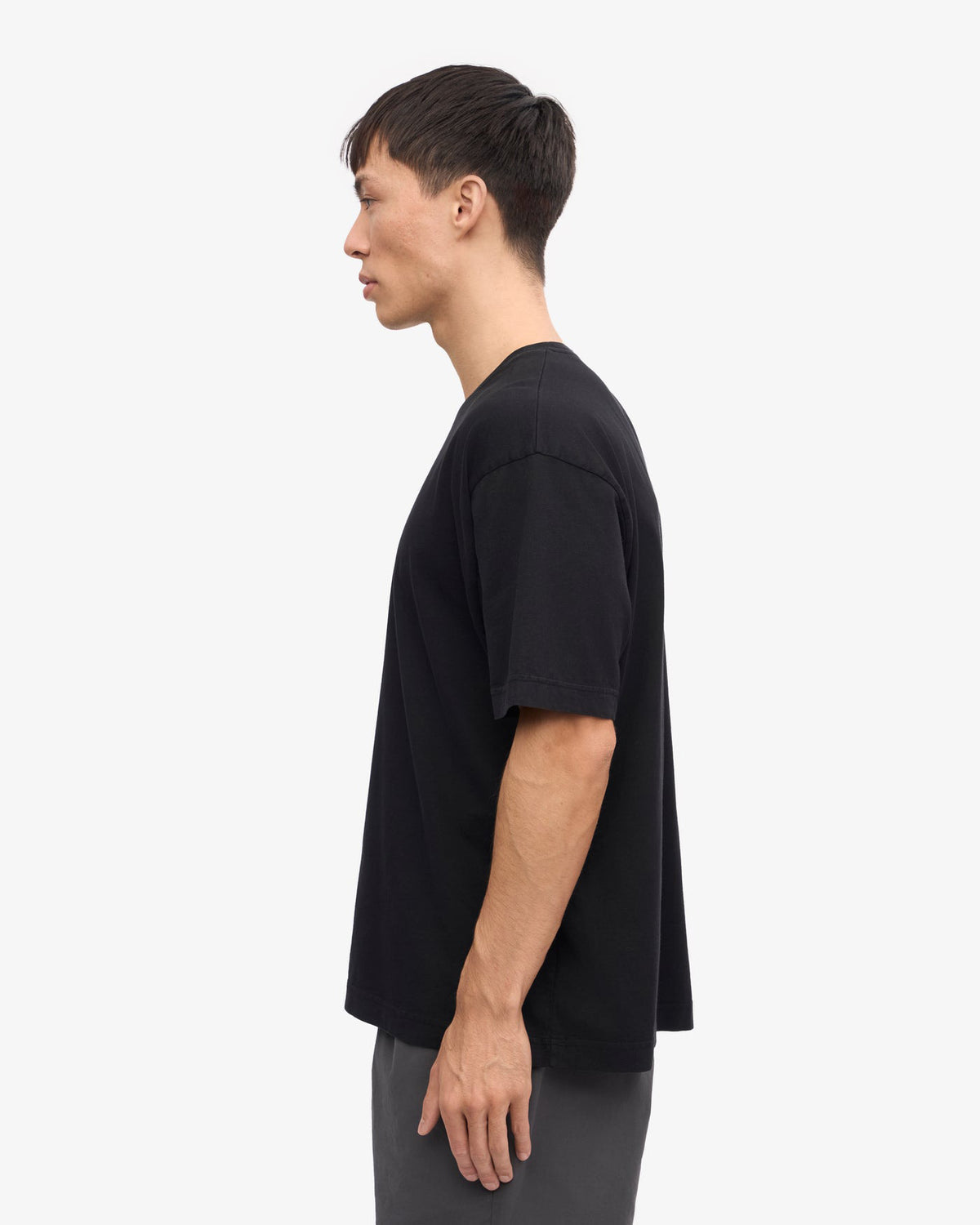 Colorful Standard Oversized Organic Tee - Deep Black | Colorful Standard T Shirts | JEANSTORE