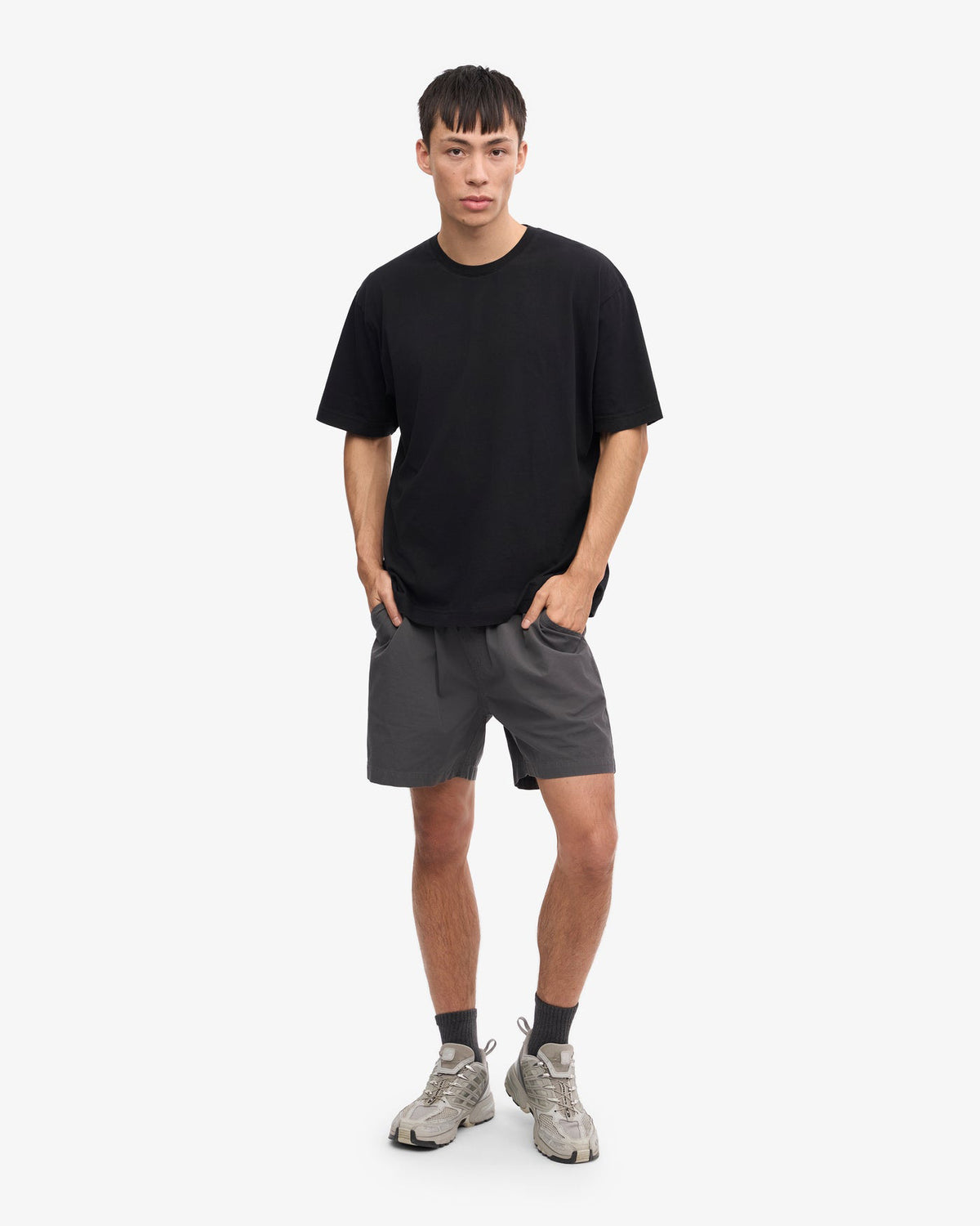 Colorful Standard Oversized Organic Tee - Deep Black | Colorful Standard T Shirts | JEANSTORE
