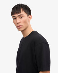 Colorful Standard Oversized Organic Tee - Deep Black | Colorful Standard T Shirts | JEANSTORE