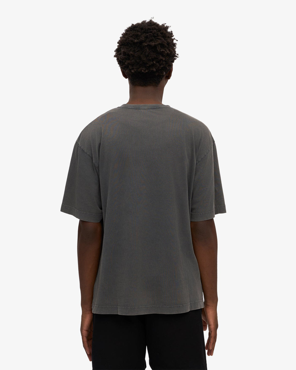 Colorful Standard Oversized Organic Tee - Faded Black | Colorful Standard T Shirts | JEANSTORE