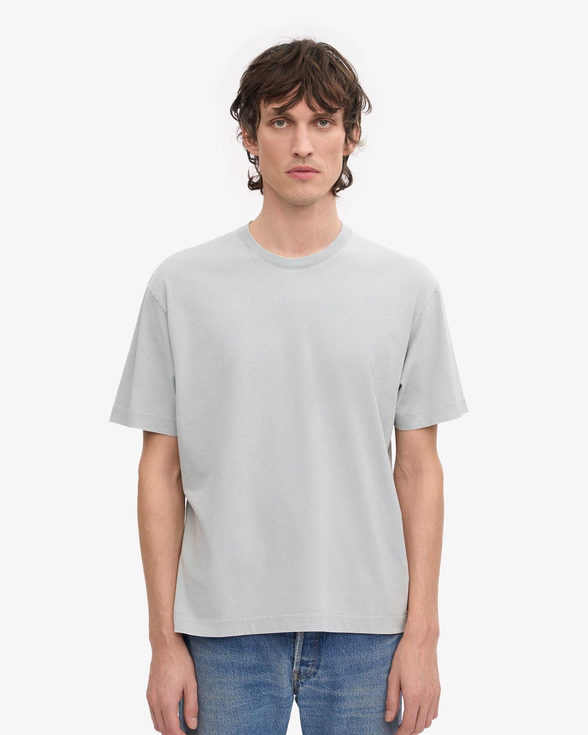 Colorful Standard Oversized Organic Tee - Faded Grey | Colorful Standard T Shirts | JEANSTORE
