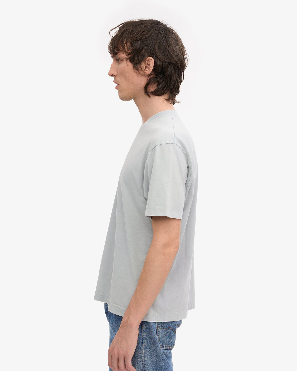 Colorful Standard Oversized Organic Tee - Faded Grey | Colorful Standard T Shirts | JEANSTORE