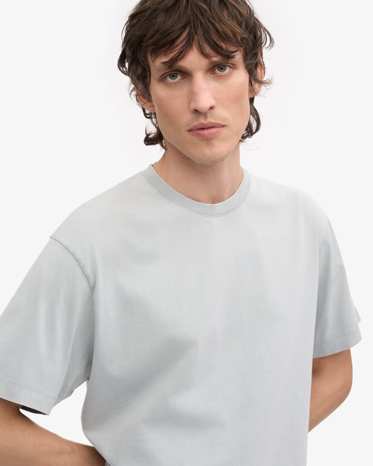Colorful Standard Oversized Organic Tee - Faded Grey | Colorful Standard T Shirts | JEANSTORE