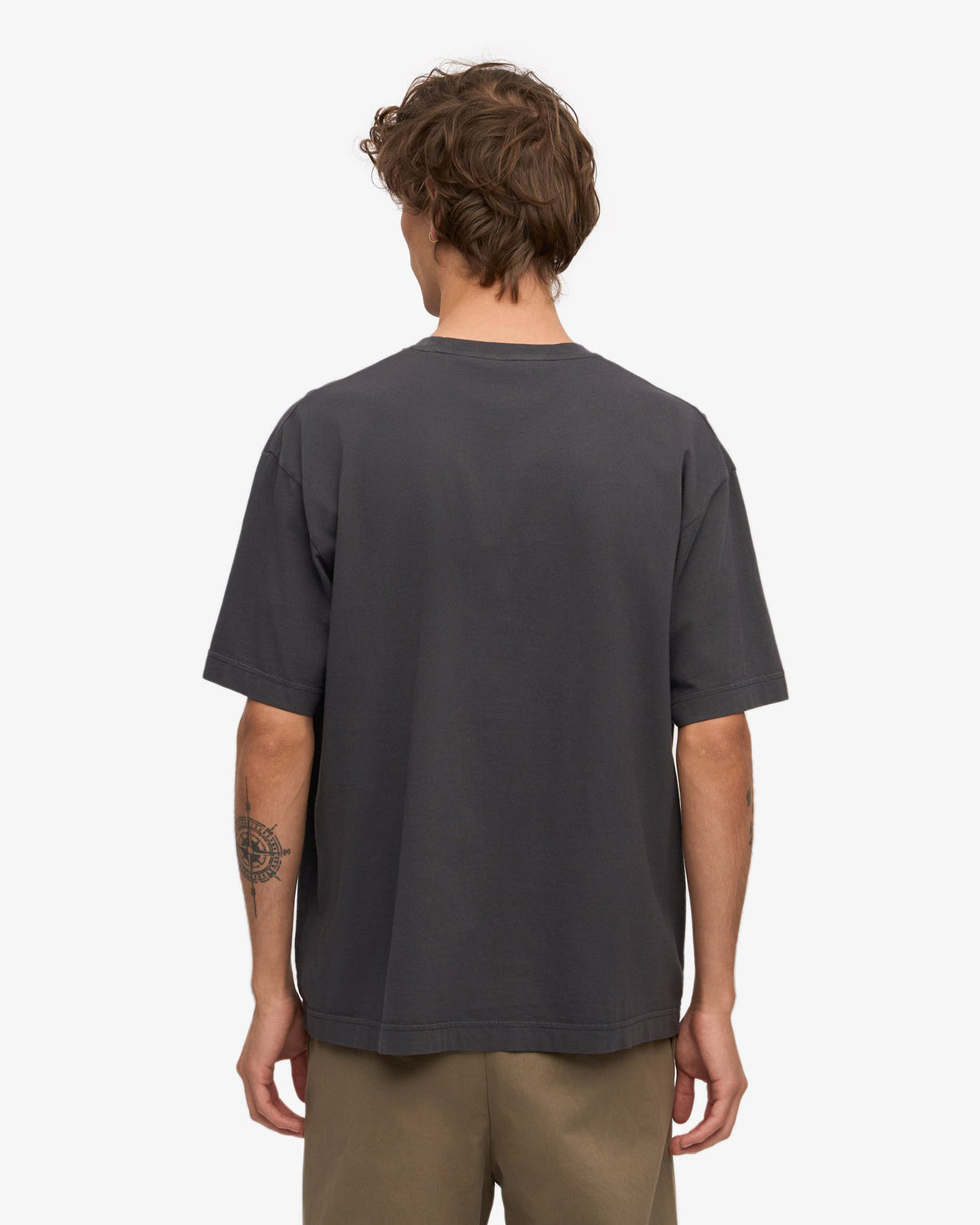 Colorful Standard Oversized Organic Tee - Lava Grey | Colorful Standard T Shirts | JEANSTORE