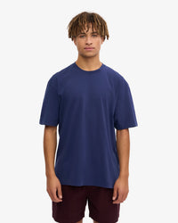 Colorful Standard Oversized Organic Tee - Marine Blue | Colorful Standard T Shirts | JEANSTORE