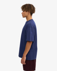 Colorful Standard Oversized Organic Tee - Marine Blue | Colorful Standard T Shirts | JEANSTORE