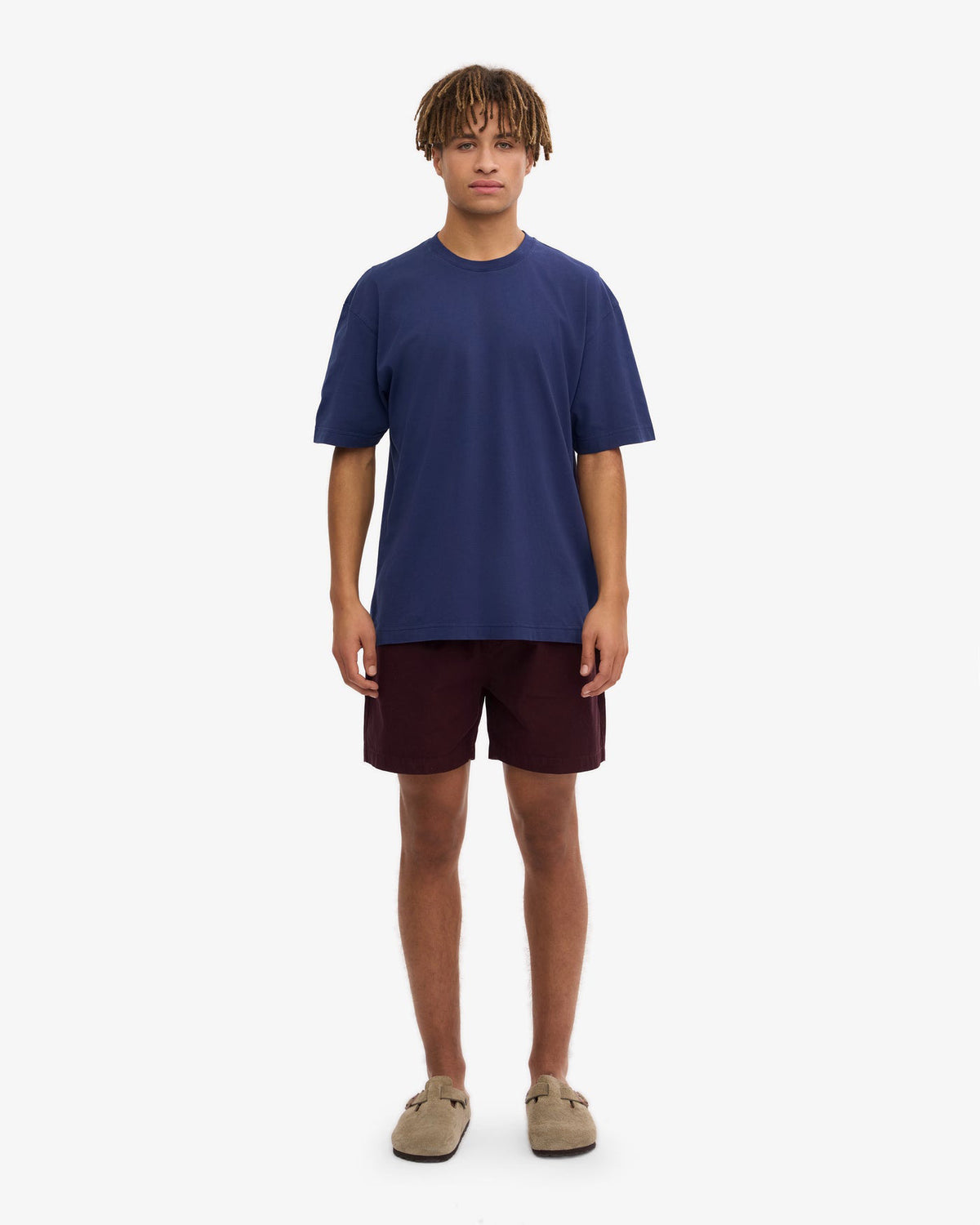 Colorful Standard Oversized Organic Tee - Marine Blue | Colorful Standard T Shirts | JEANSTORE