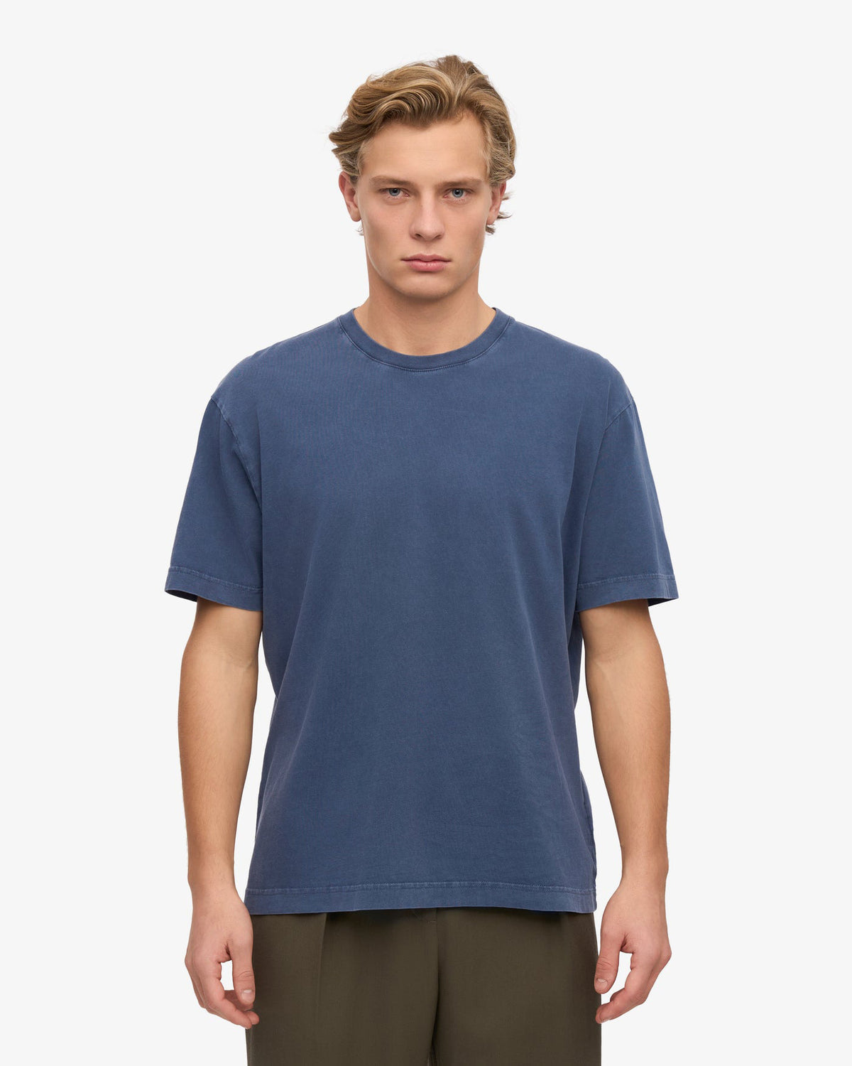 Colorful Standard Oversized Organic Tee - Neptune Blue | Colorful Standard T Shirts | JEANSTORE