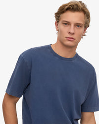 Colorful Standard Oversized Organic Tee - Neptune Blue | Colorful Standard T Shirts | JEANSTORE