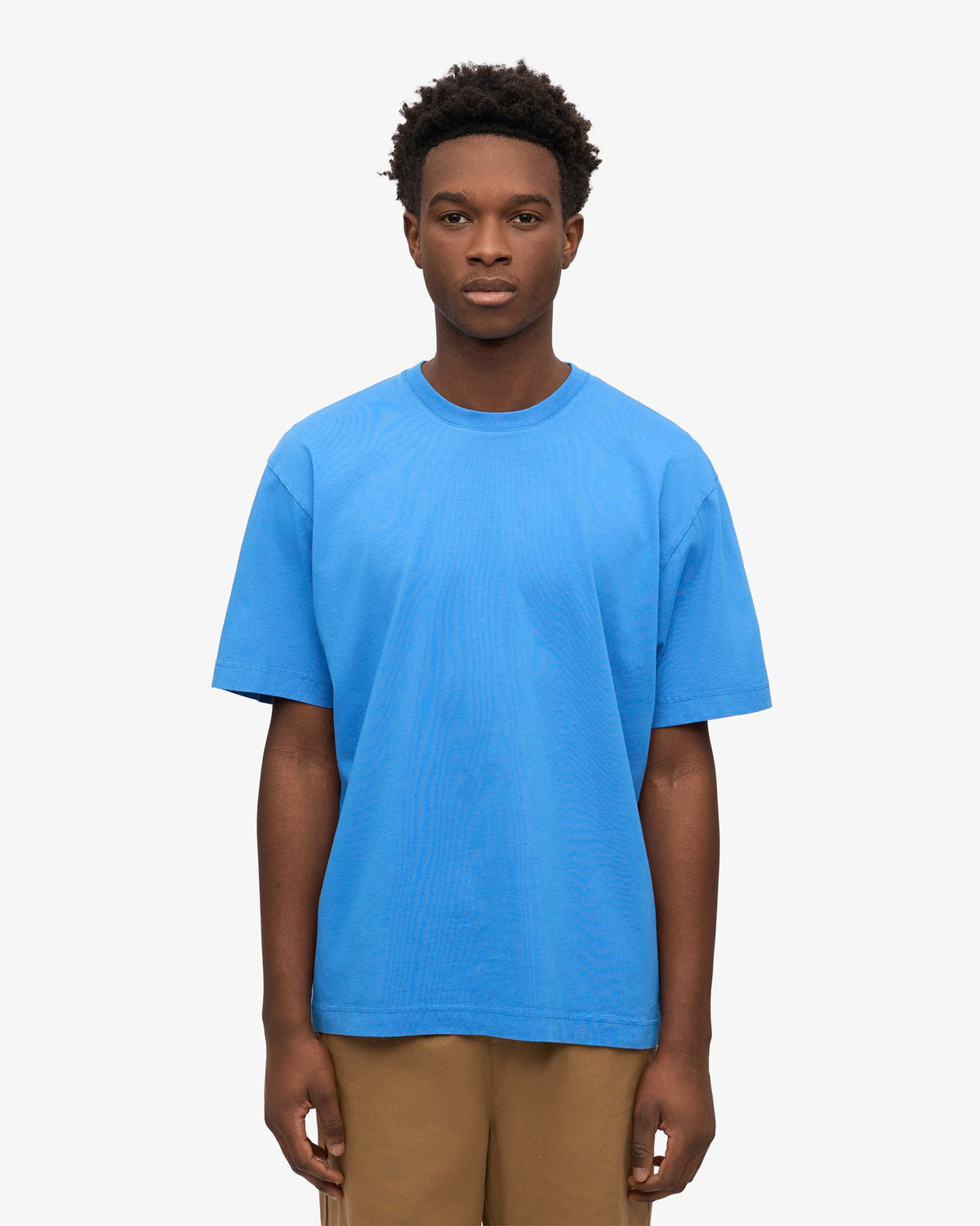 Colorful Standard Oversized Organic Tee - Pacific Blue | Colorful Standard T Shirts | JEANSTORE