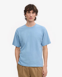 Colorful Standard Oversized Organic Tee - Seaside Blue | Colorful Standard T Shirts | JEANSTORE