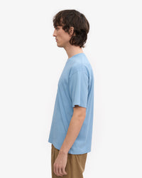 Colorful Standard Oversized Organic Tee - Seaside Blue | Colorful Standard T Shirts | JEANSTORE