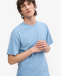 Colorful Standard Oversized Organic Tee - Seaside Blue | Colorful Standard T Shirts | JEANSTORE