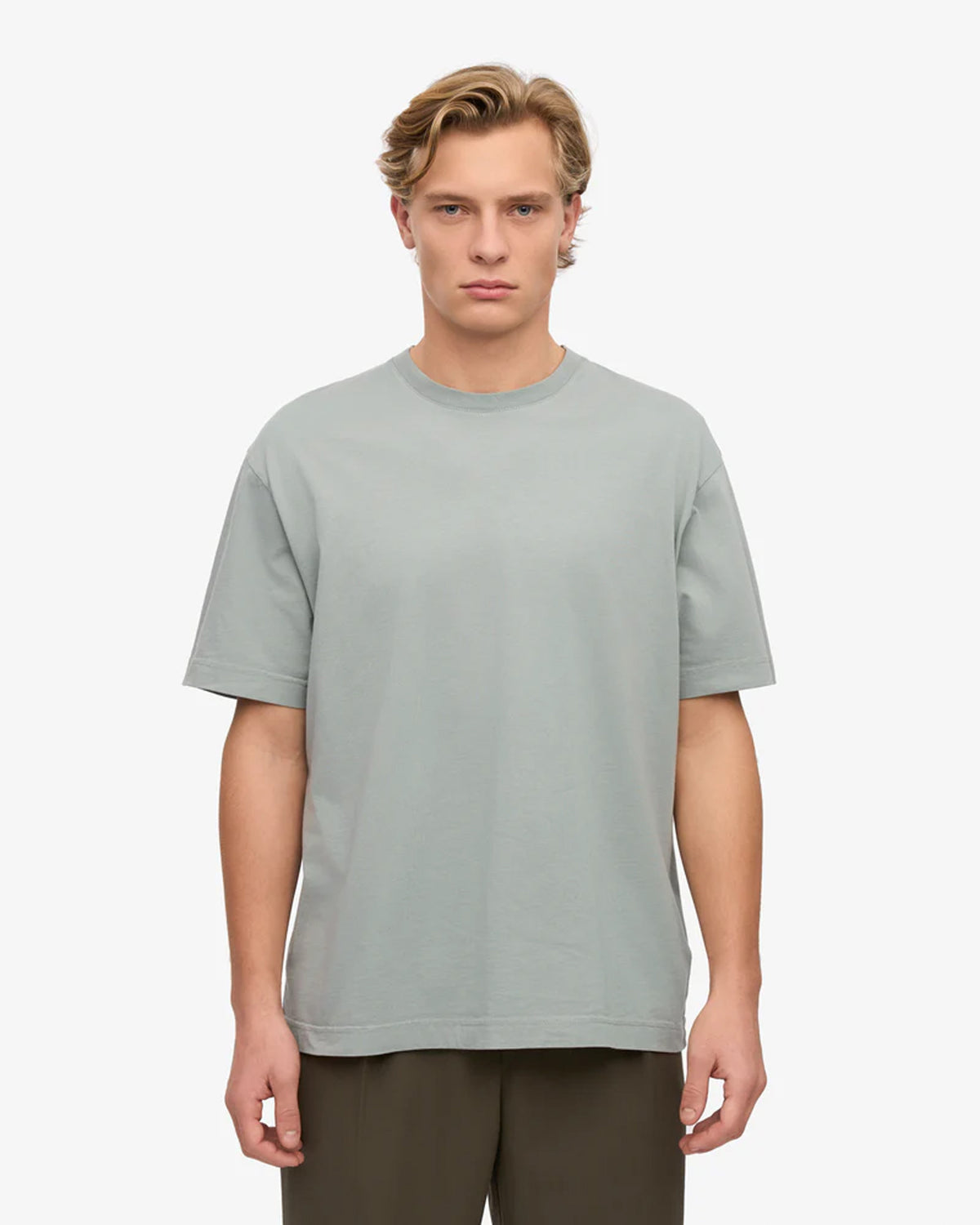 Colorful Standard Oversized Organic Tee - Steel Blue | Colorful Standard T Shirts | Jeanstore