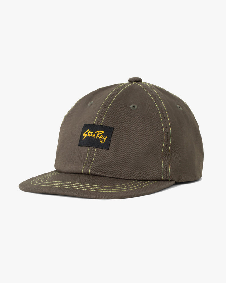 Stan Ray Ball Cap - Neon Stitch / Peat