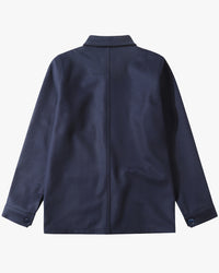 Le Mont St Michel Victorien Wool Work Jacket - Navy