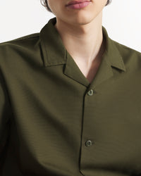 Le Mont St Michel Calao Oversized Shirt - Olive | Le Mont St Michel Shirts | JEANSTORE