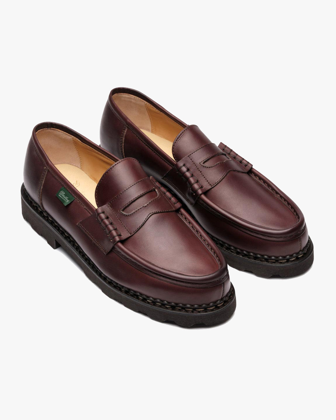 Paraboot Reims Loafer - Lisse Cafe / Marche Marron