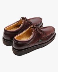 Paraboot Thiers Piped Seam Derby Shoe - Lisse America / Sport Marron | Paraboot Shoes | JEANSTORE