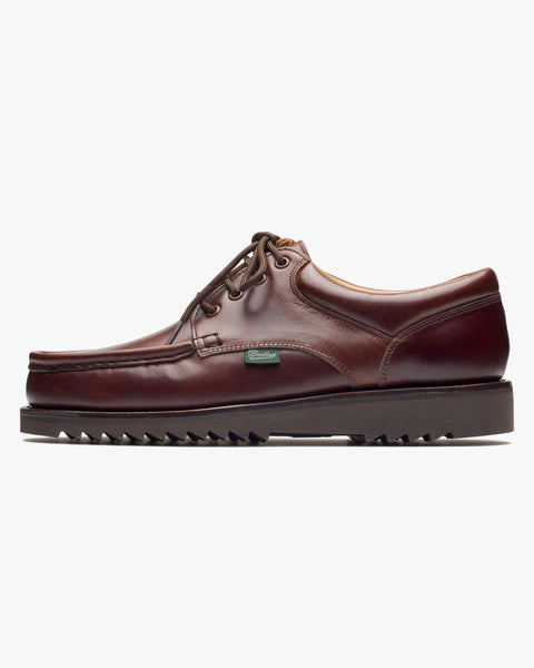 Derbies Paraboot Thiers En Cuir - Pointure 40 (UK 6 / US 6.5) - Marron - Fabriqué à La Main En France - Occasion