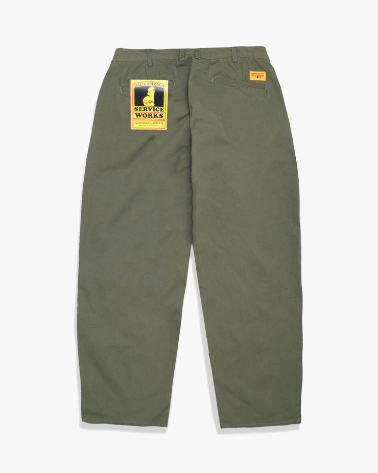 Service Works Twill Part Timer Pant - Olive