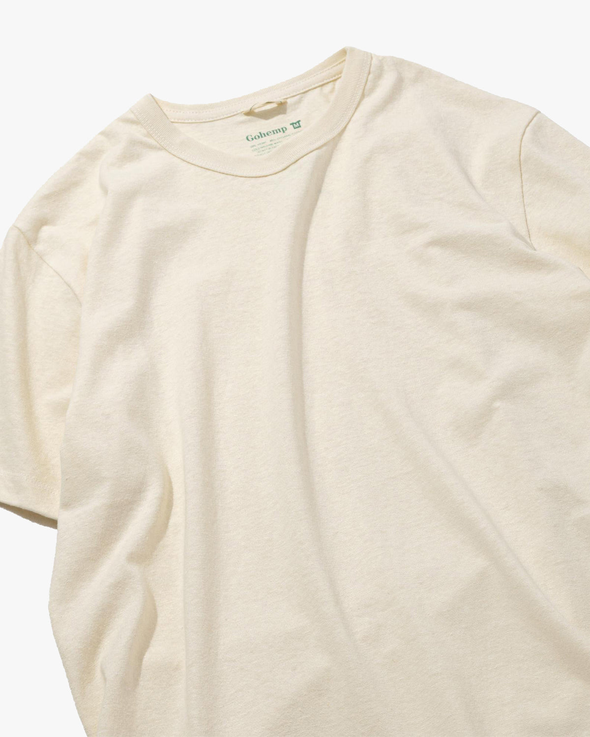 GOHEMP Basic S/S Tee - Natural