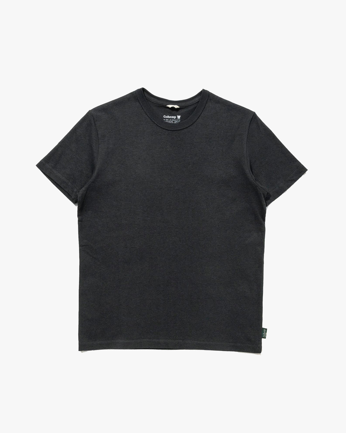 GOHEMP Basic S/S Tee - Gunmetal Grey